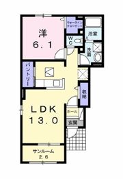 ガーデンハウス・プリムローズの間取り画像