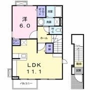 オーク ヴィレッジⅡの間取り画像