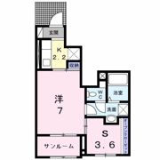 Fiore・Mの間取り画像