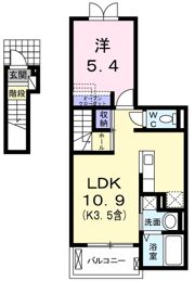 モデッサ・Kの間取り画像