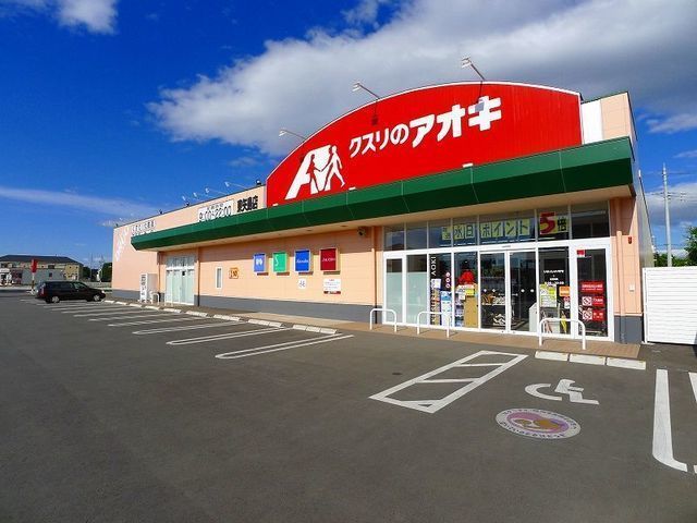 近くのクスリのアオキ東矢島店まで350m（徒歩5分）