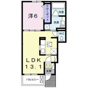 アンソレイエⅤの間取り画像