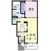 アンソレイエⅤの間取り画像