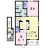 アンソレイエⅤの間取り画像