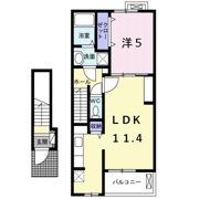 パヴァーヌⅠの間取り画像