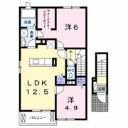 ヴィラ グランデ Cの間取り画像