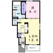 グレイス松富Ⅰの間取り画像