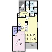 アムールHの間取り画像