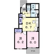 アムールIの間取り画像