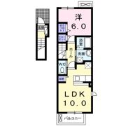 メゾン コンソラトゥールBの間取り画像