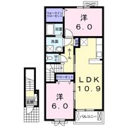 シャンドフルールⅢの間取り画像