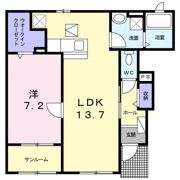 グランジェの間取り画像