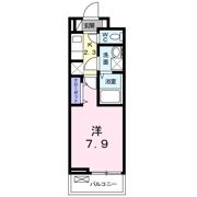 ホワイトルーム元魚町の間取り画像