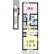 ヴィラ フレグラントの間取り画像