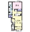 コージー コートCの間取り画像