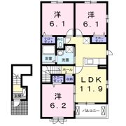 メーシャインの間取り画像