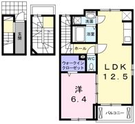 エスポワール前里の間取り画像