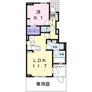 フローレンス Ⅱの間取り画像