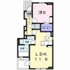 コンフォート名谷Ⅱの間取り画像