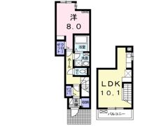 ホロムアBの間取り画像