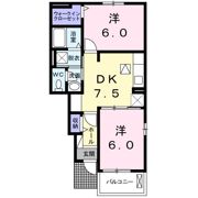 プランドール・ユー Dの間取り画像