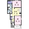プランドール・ユー Dの間取り画像