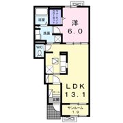 ドミールの間取り画像