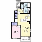 ベスタDの間取り画像