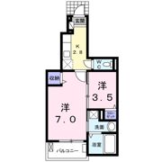 メゾン ファミールⅠの間取り画像