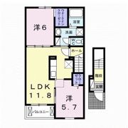 メゾン・ポラリスⅡの間取り画像