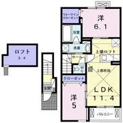ファイン アナハイムⅡの間取り画像