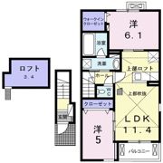 ファイン アナハイムⅡの間取り画像