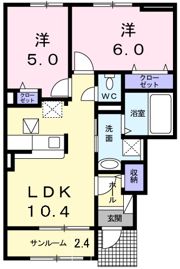 サンライズ橿原イーオスの間取り画像