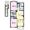 フェリチタⅢの間取り画像