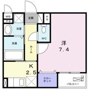 ALHOUSE南城戸の間取り画像