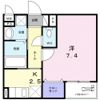 ALHOUSE南城戸の間取り画像