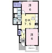 アルルのこみちⅡの間取り画像