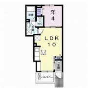 フォーチュンガーデン上道の間取り画像