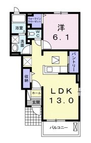ブローテKSⅡの間取り画像