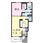 フェスタ 一ノ割の間取り画像
