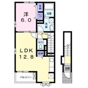 グラシャスAの間取り画像