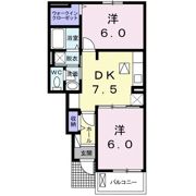 サード コンフォート Bの間取り画像