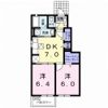 ラフレシールDの間取り画像