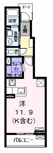 ネオコティ 大宝の間取り画像