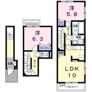 リベリテⅡの間取り画像