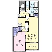 トワイエ ノールⅡの間取り画像