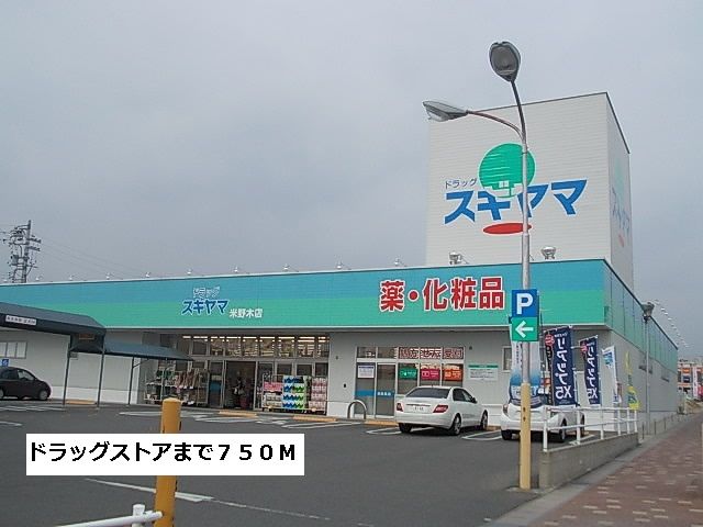 近くのドラッグスギヤマまで750m(徒歩10分)