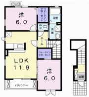 プレミール原Bの間取り画像