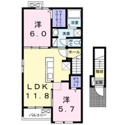 ロータスⅡの間取り画像