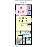 ルミエール エイトク一番町の間取り画像